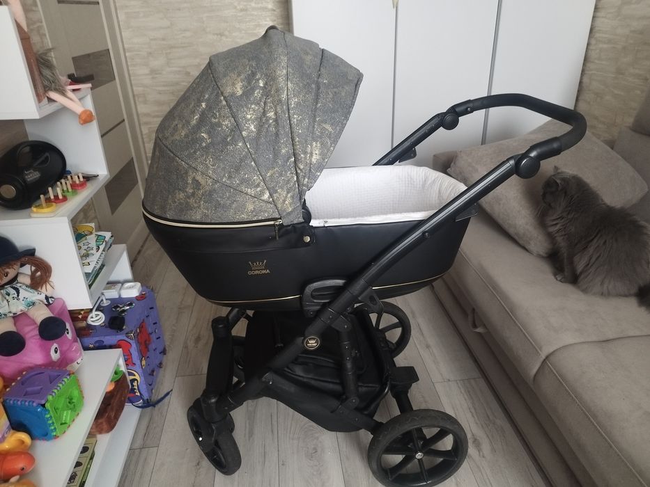 Візок дитячий 2 в 1 (люлька + прогулянка)