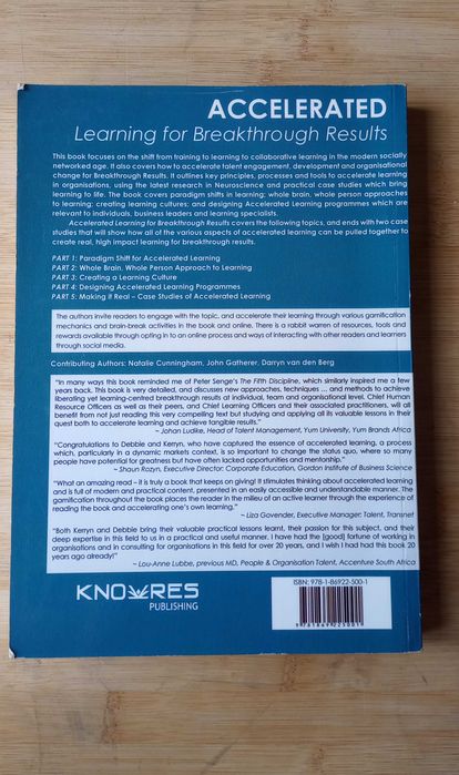 Accelerated Learning for Breakthrough Results-Debbie Craig,Kerryn Kohi