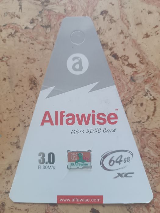 Micro SD Карта пам'яті (32/64GB) -Alfawise- Class 10 UHS-1