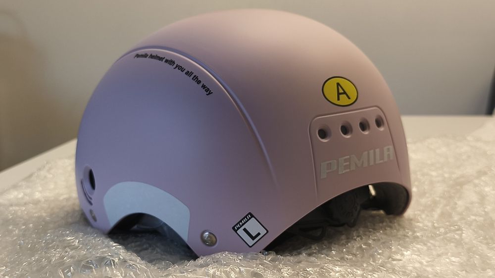 Kask na hulajnogę, rower, skuter. Róż