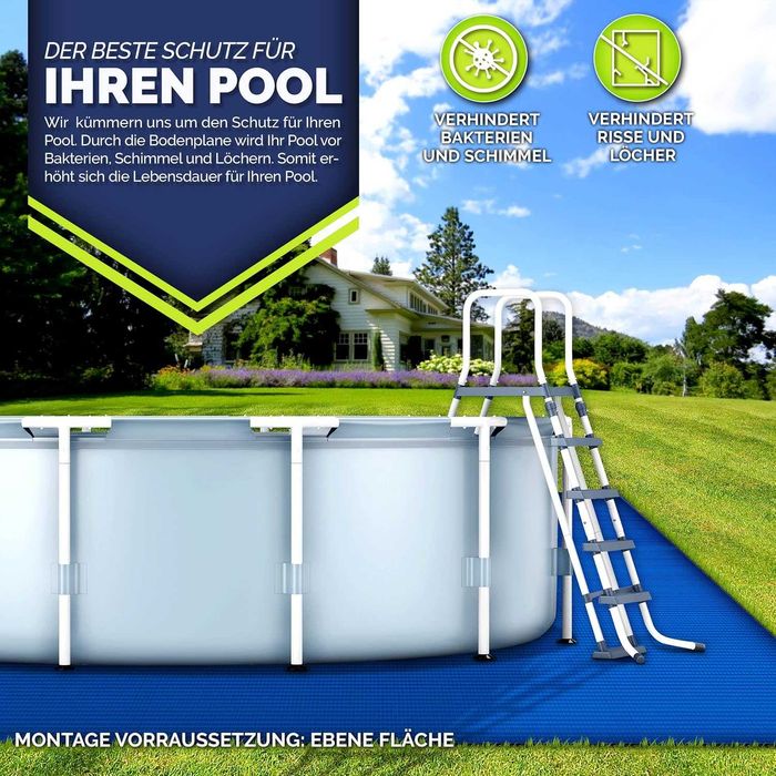 Plandeka podłogowa do basenu