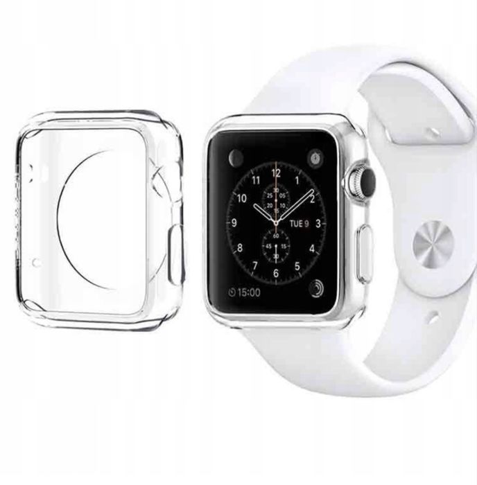 Etui przeźroczyste do apple watch 4/5/6/ se