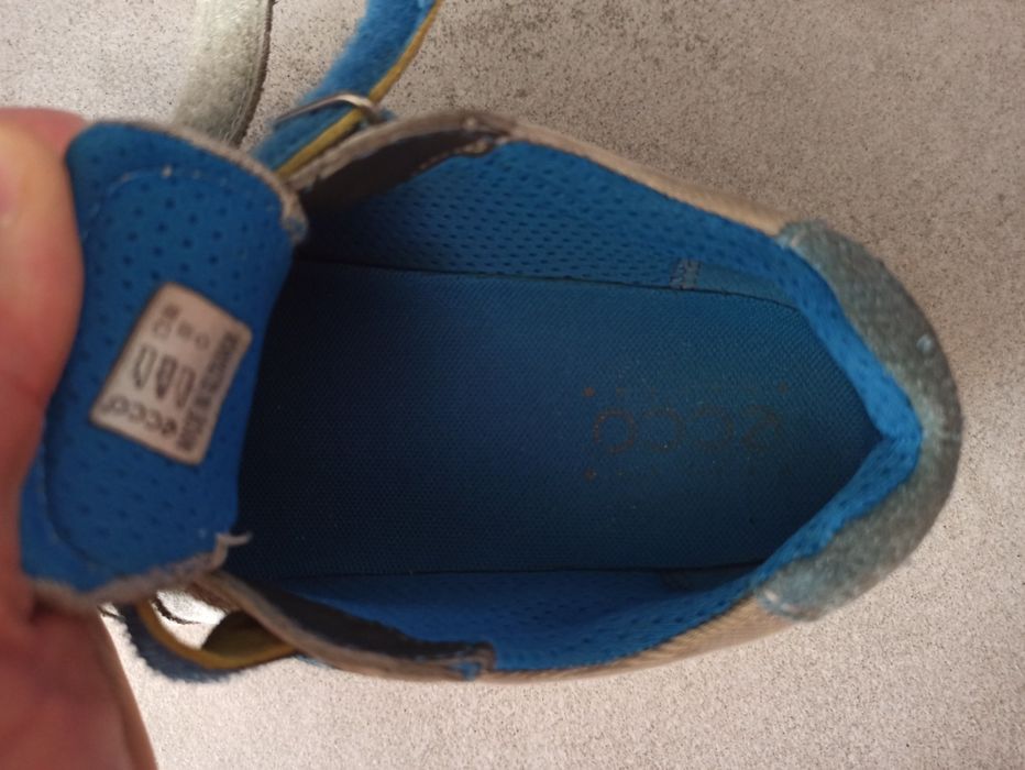 Buty chłopięce Ecco 35 półbuty chłopiec szare