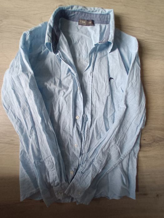 Koszula chłopięca bawełniana 158 cm stan bdb