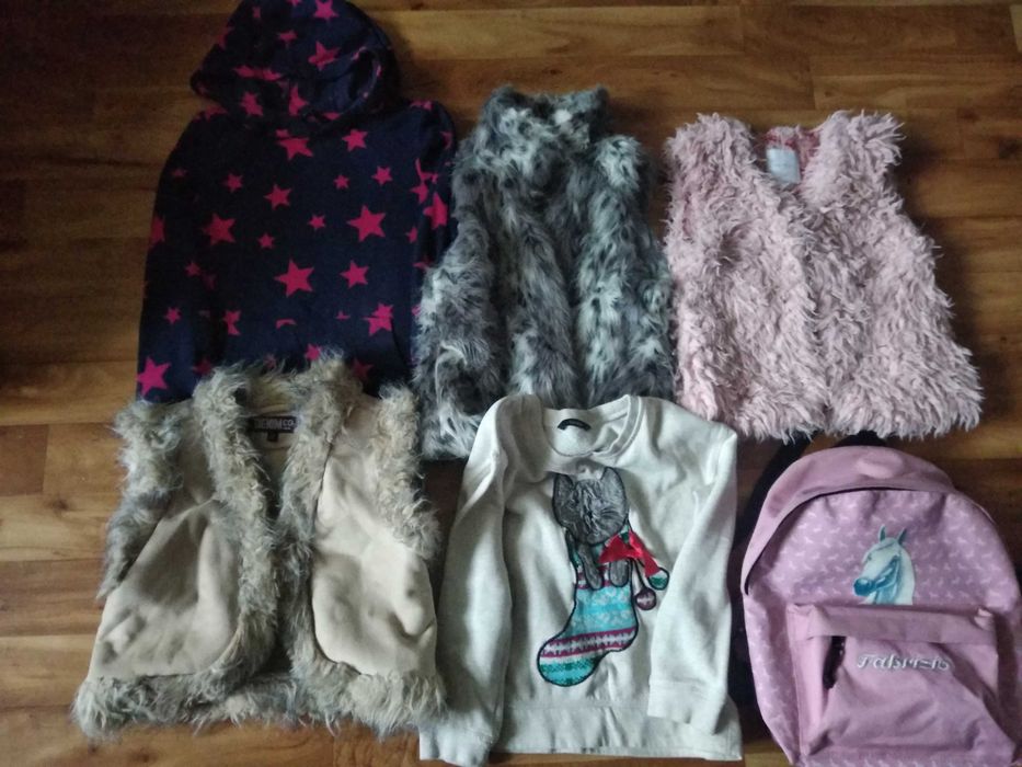 Пакет вещей на девочку 7-9 лет