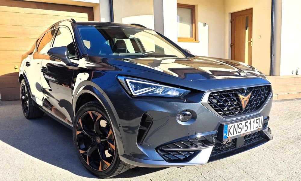 Cupra Formentor VZ 245 KM Plug-in Bezwypadkowy Wzorowy Stan VZ Kamery 360