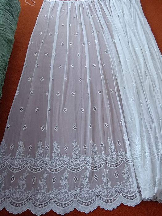 Firana żakardowa dł 535 cm