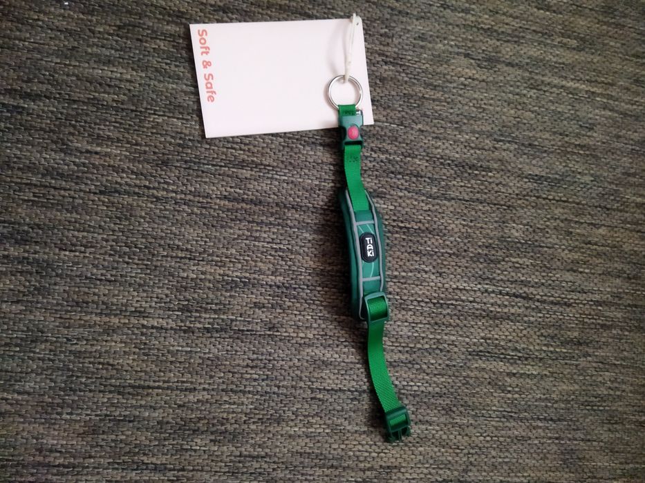 Coleira para cão pequeno almofadada