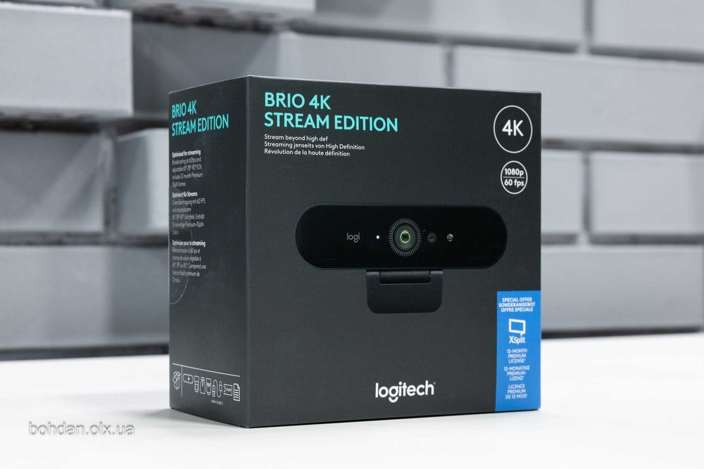 Logitech Brio 4K Stream Edition Webcam (960-001194)