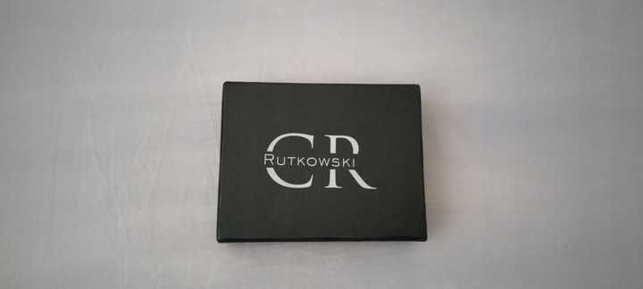 CR Rutkowski portfel męski skóra naturalna czarny