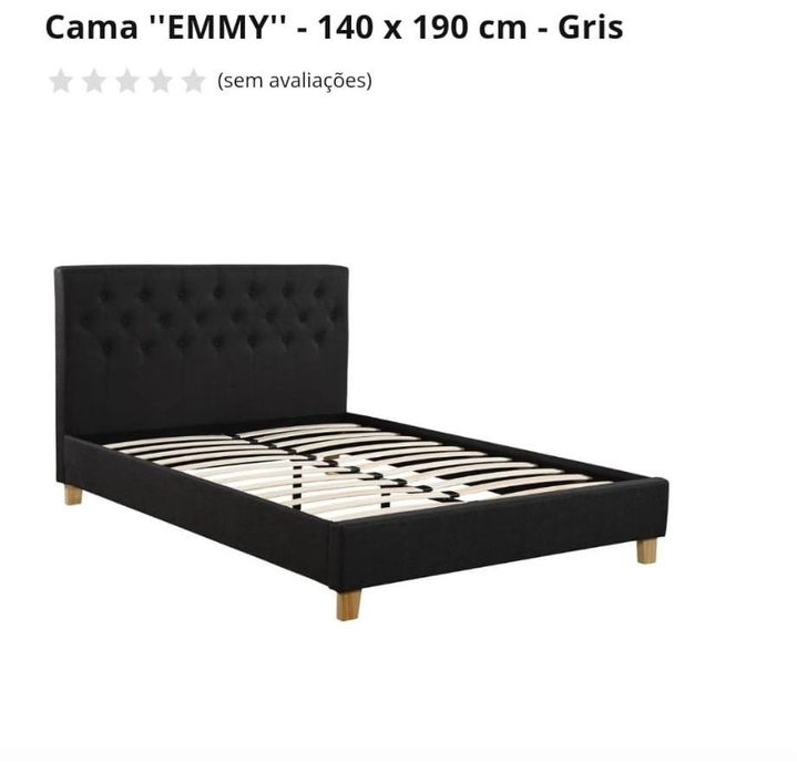 Cama de casal com cabeceira