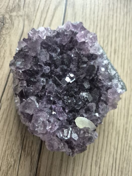 Ametyst Szczotka 450 gramów 10 cm Mocny Fiolet Wysoka Jakość Brazylia