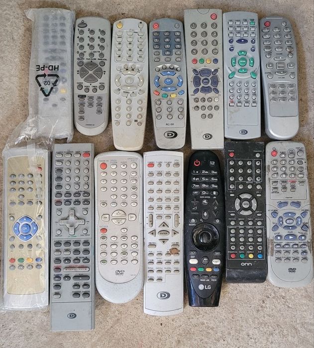 Пульти  Sony,Panasonic,JVC, LG  і тд