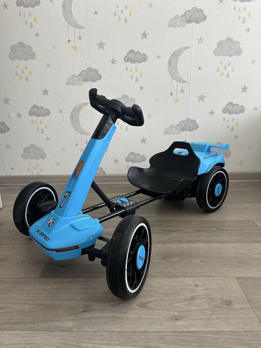 Детский электромобиль электрокар V-18 FORMULA 25 2×380W 12V4.5AH синий