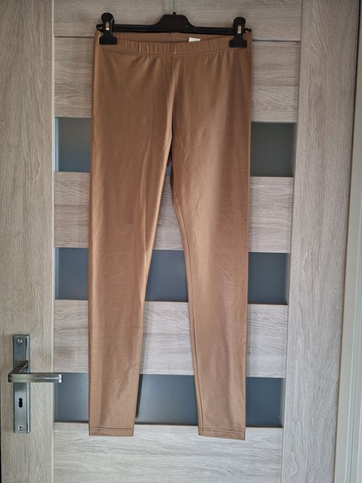 Leginsy w kolorze złotym Rainbow 36/38