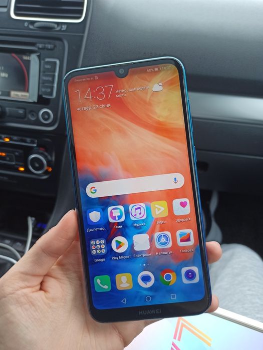 Huawei Y7 32gb 2019 гарний стан+коробка