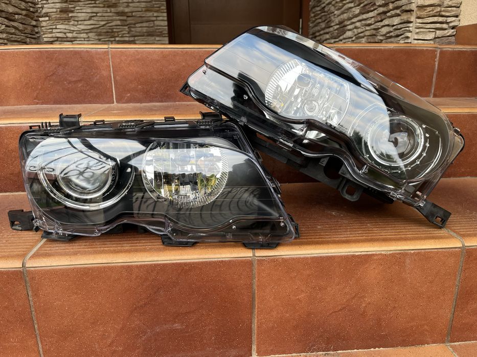 Lampy przod przednie bmw e46 coupe cabrio Bi-xenon przed lift Europa