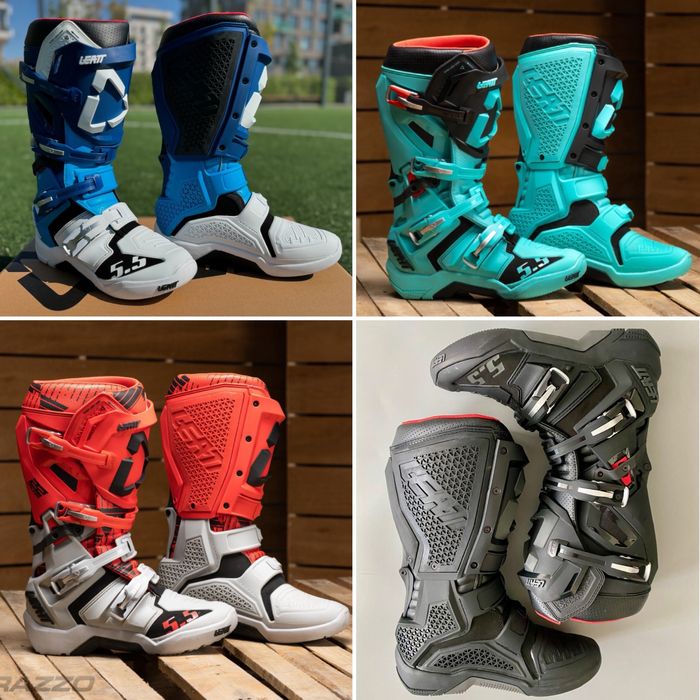 Мото-боти LEATT 5.5 FlexLock для мото-кросу, ендуро
