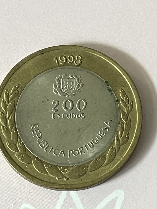 Moeda de 200 escudos 1998