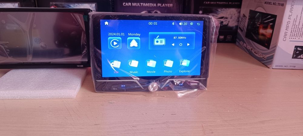 Автомагнітола 2DIN 7” CarPlay Android Auto Wireless | MP5 Bluetooth |