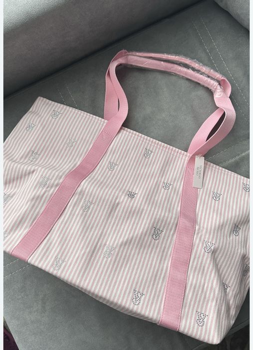 Victoria’s Secret TOTE BAG сумка шопер тоте рожева оригінал