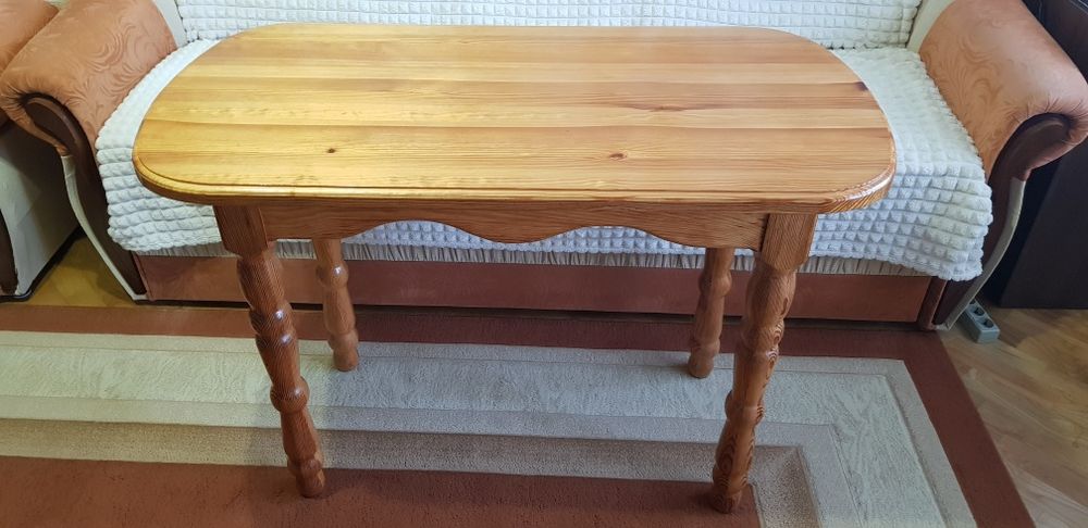 Стіл кухонний з натурального дерева