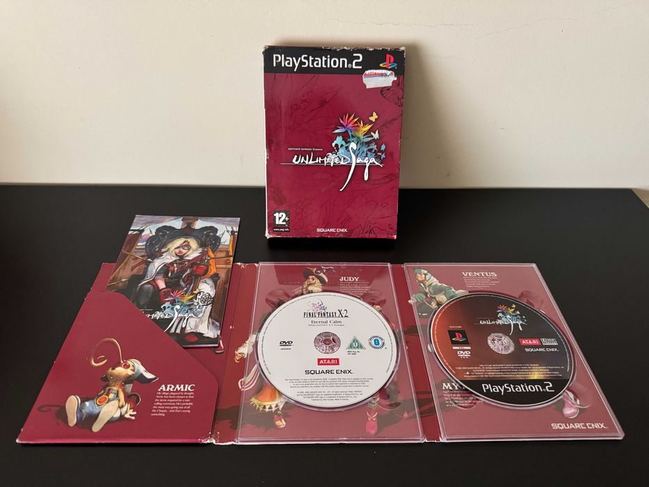 Unlimited Saga da Square Enix para Playstation 2