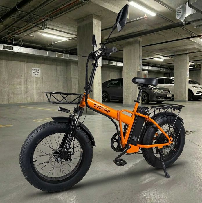 Складний Фетбайк Evobike V8s  | 1000W | позашляховий електровелосипед