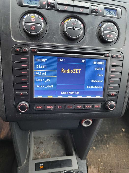 Radio panel klimatyzacvji vw passat B6 stan bdb