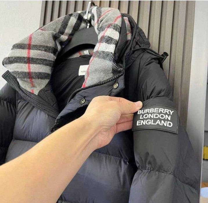 !! БЕЗ ПЕРЕДОПЛАТ !!/ Пуховик Burberry/ Куртка Барбері/ Supreme/ Acne