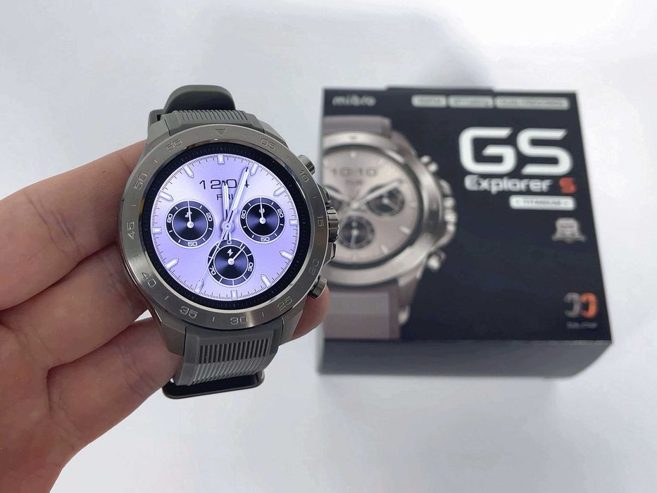 Mibro GS Explorer S Titanium Смарт годинник GPS, Офлайн карти, AMOLED