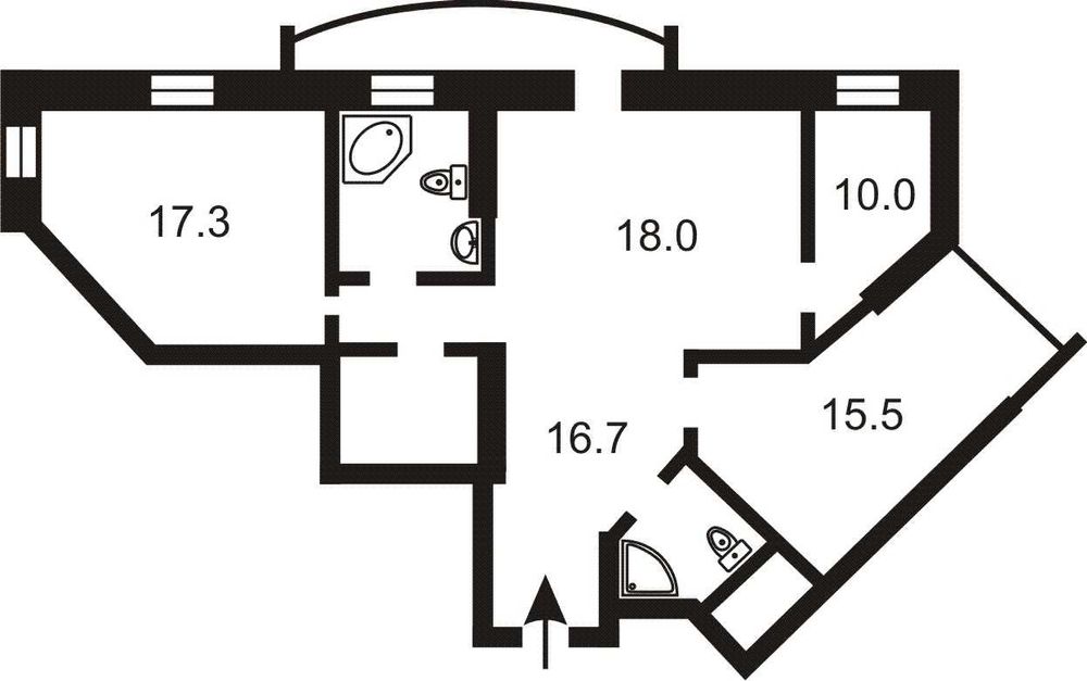 2-кімнатна квартира за адресою вул. Вишгородська (площа 92 м²) - Atlanta.ua - фото 24