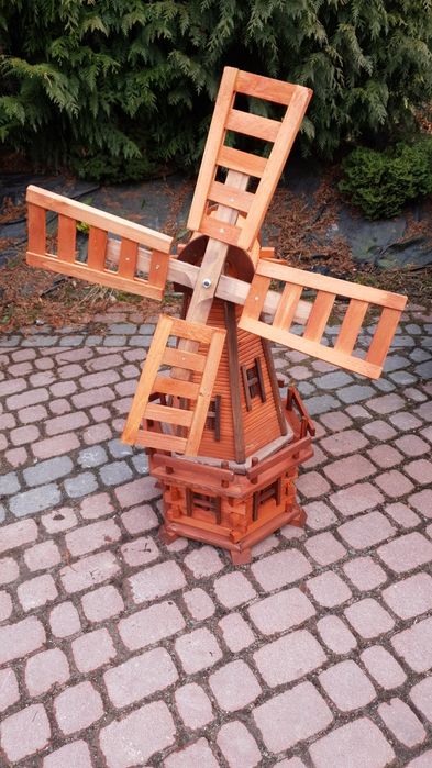 Wiatrak ogrodowy duży 130cm