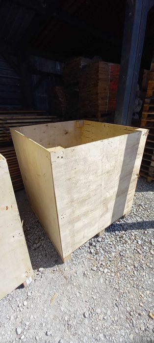 skrzynio palety 110x110x110 sklejka 1 cm
