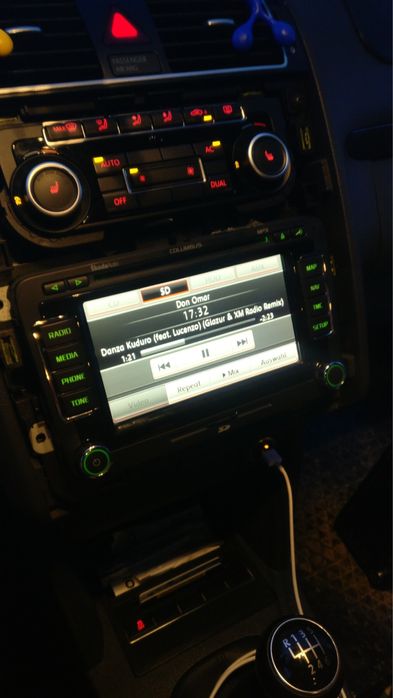 Магнітола, Навігація Skoda A5, SuperB 2 COLUMBUS Rns 510 3T0