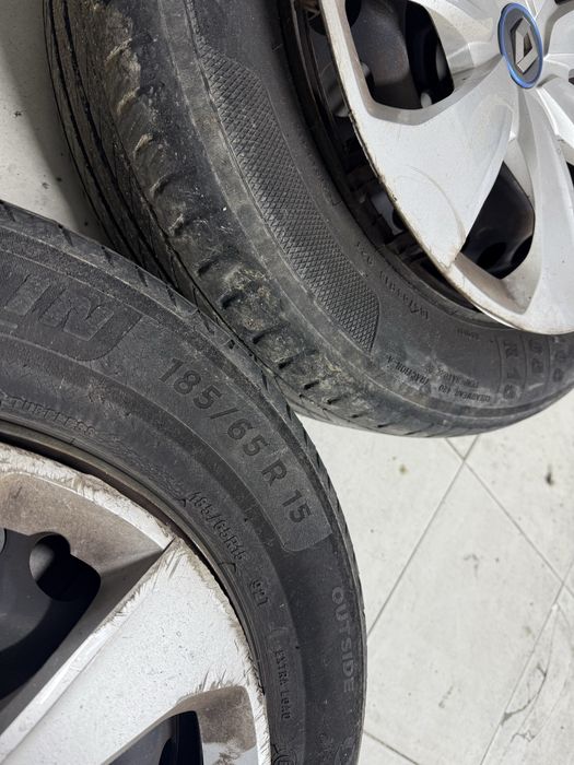 Rodas de ferro com pneus Renault ZOE 5x114.3