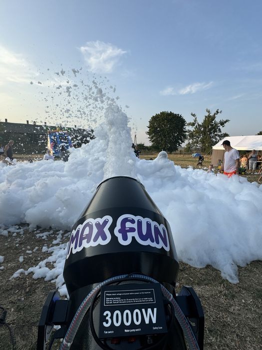 Piana party na imprezy wynajem maszyny do piana party armatka do piany