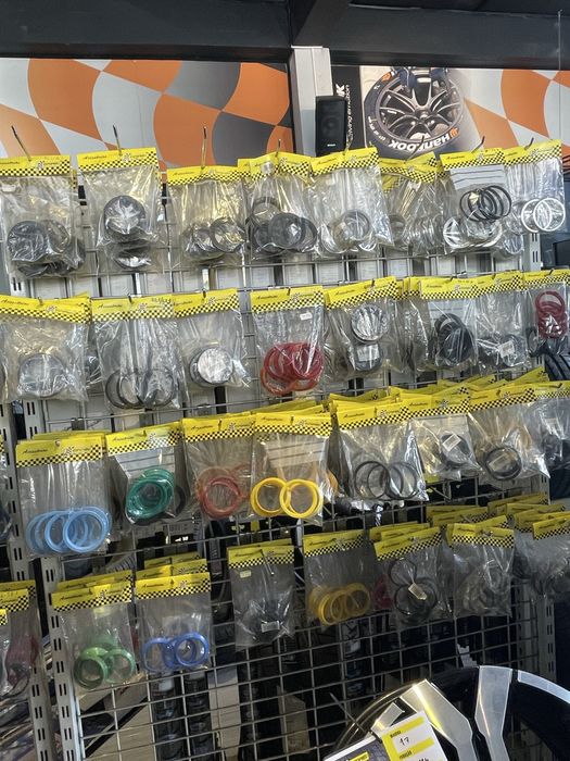 Anilhas centradoras para todas as jantes