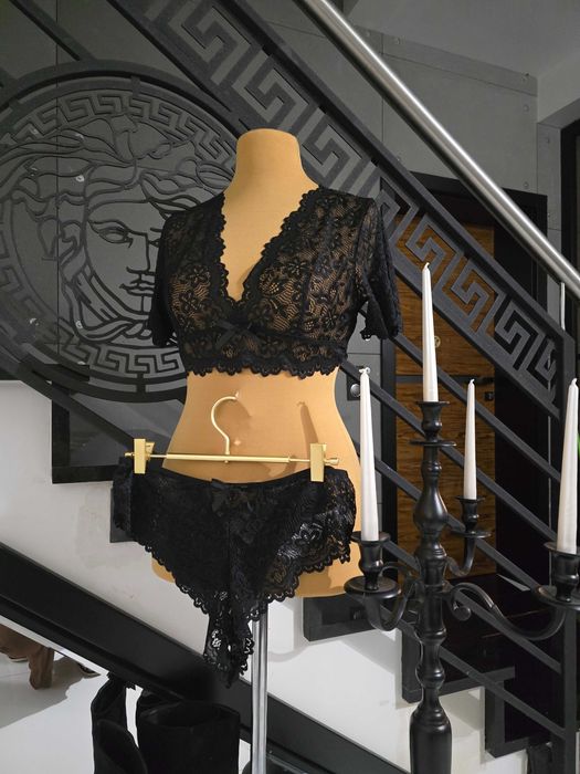 bielizna z koronki luxusowa XL
