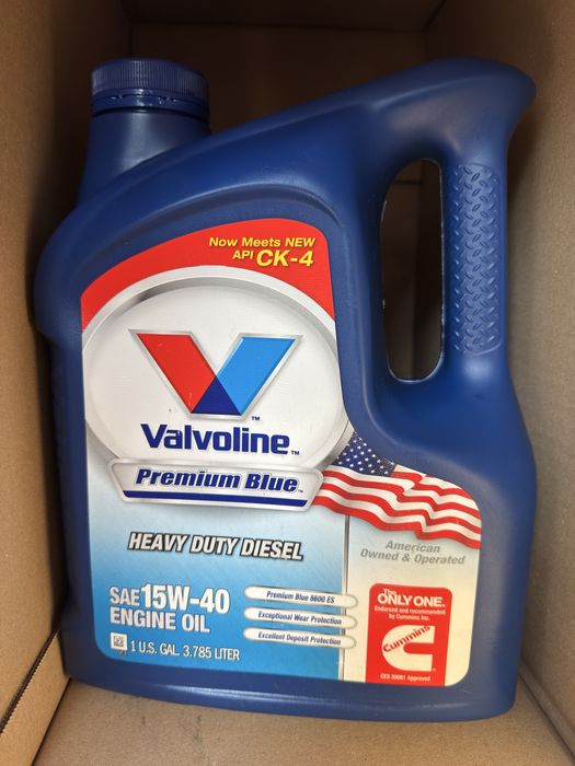Олива моторна Valvoline Premium Blue 15W-40 API CK-4