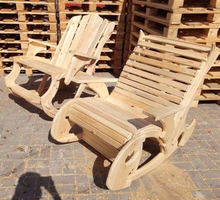 Кресло качалка из дерева Эко кресло-качалка