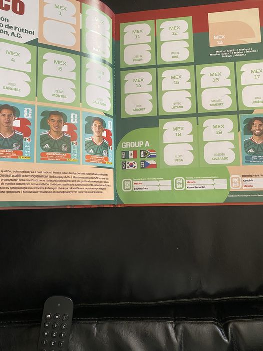 Caderneta mundial 2026 capa dura edicao especial