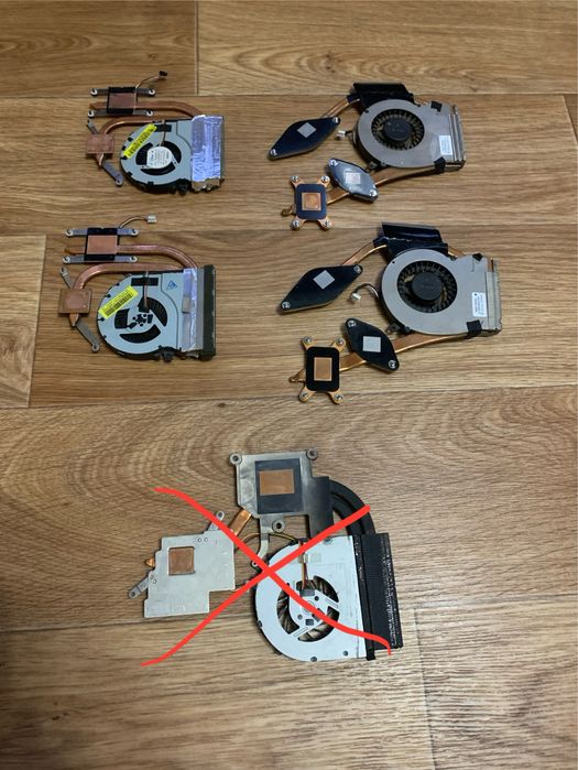 Кулери/ системи охолодження для ноутбука Леново та Самсунг