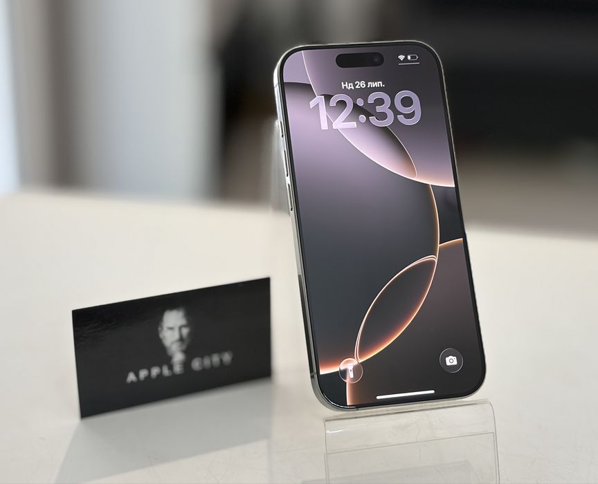 Шикарний IPhone 16 Pro 256 Natural Titanium Батарея 100% Гарантія Магазин+обмін