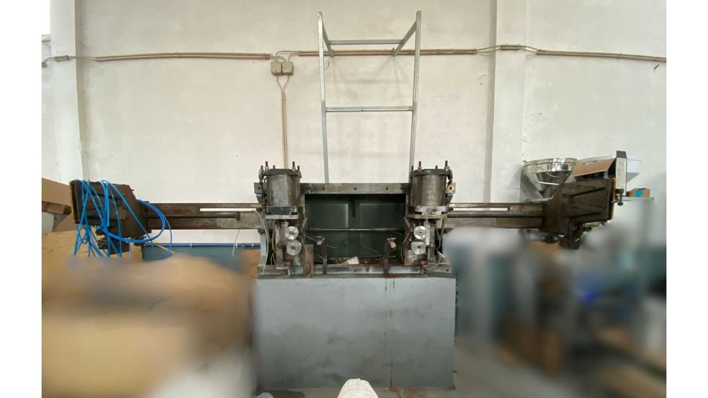 Máquina de dobrar tubo de cabeça dupla