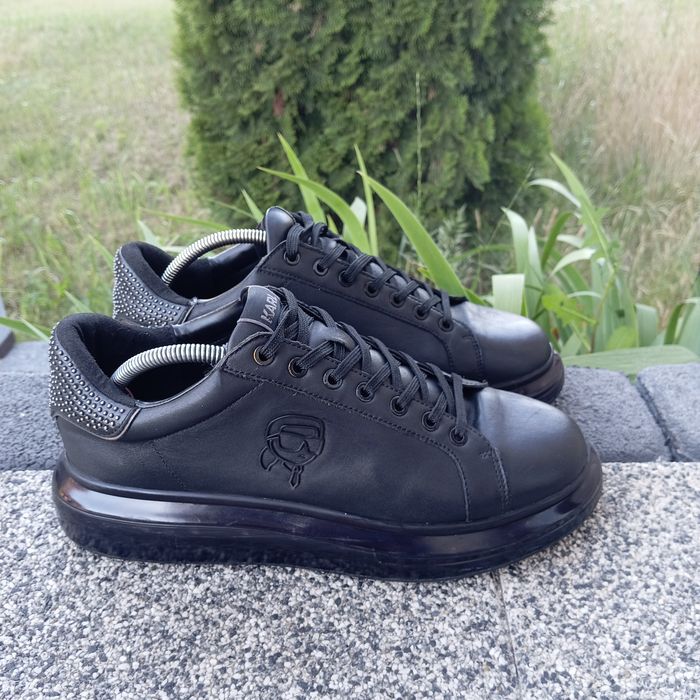 ButyKarl Lagerfeld Kapri Oryginalne Czarne Sneakersy Rozmiar 43