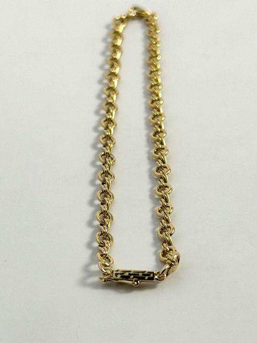 Złota bransoletka 19,5 cm