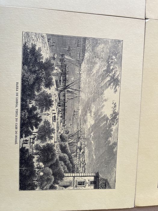 Gravuras Lisboa e Porto antigo