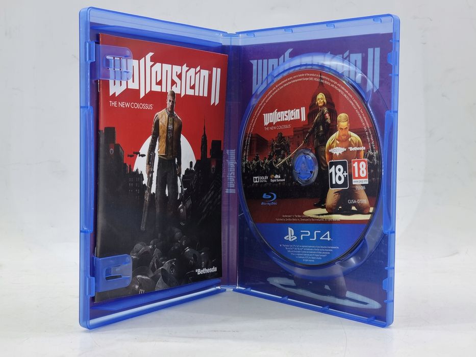 Wolfenstein 2 the new colossus gra ps4 playstation 4