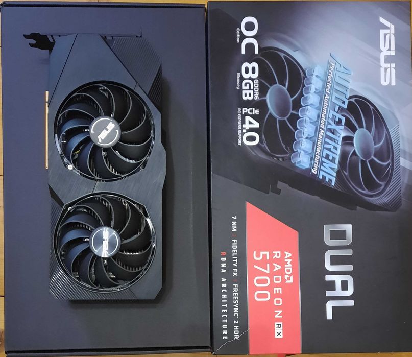 ASUS Dual RX 5700 OC 8 GB